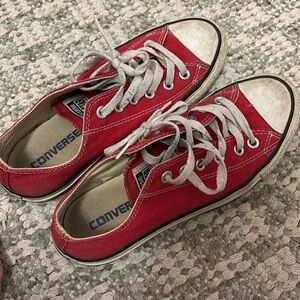 Red converse